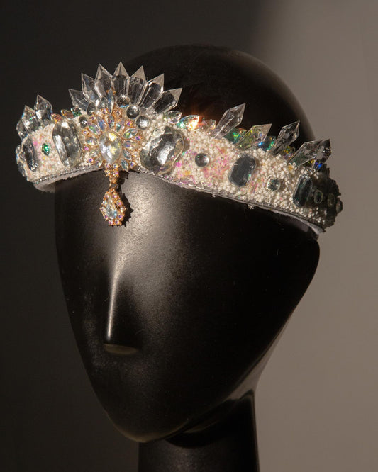 Corona Cristal Plata